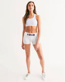 Belles & Shells Mid-Rise Yoga Shorts