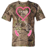 Belles & Shells Short Sleeve Camouflage T-Shirt