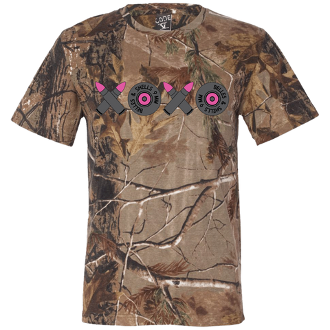 Belles & Shells Short Sleeve Camouflage T-Shirt