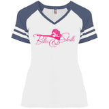 Belles & Shells Game Day V-Neck