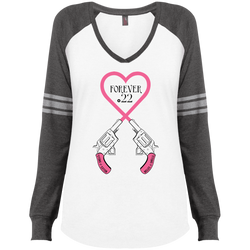 Belles & Shells Game Day V-Neck