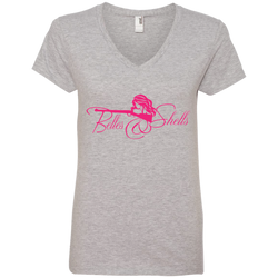 Belles & Shells V-Neck T-Shirt