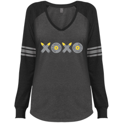 Belles & Shells Game V-Neck T-Shirt