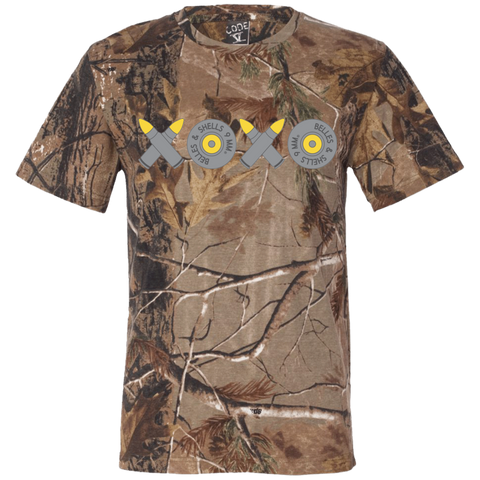 Belles & Shells Short Sleeve Camouflage T-Shirt