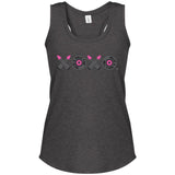 Belles & Shells Tri Racerback Tank