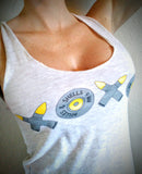 XOXO Yellow Bullets tank top