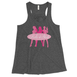 Belles & Shells flowy racerback tank