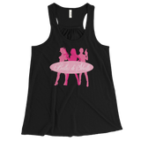 Belles & Shells flowy racerback tank