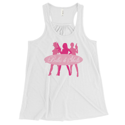 Belles & Shells flowy racerback tank