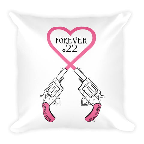Belles & Shells Forever .22 pillow