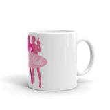 Belles & Shells Pink Magnum Logo mug