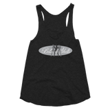 Belles & Shells Tri-Blend Racerback Tank