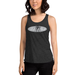 Belles & Shells Tri-Blend Racerback Tank