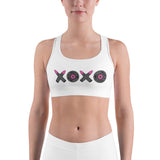 Belles & Shells pink XoXo Sports bra