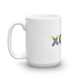 XOXO Yellow Bullets mug